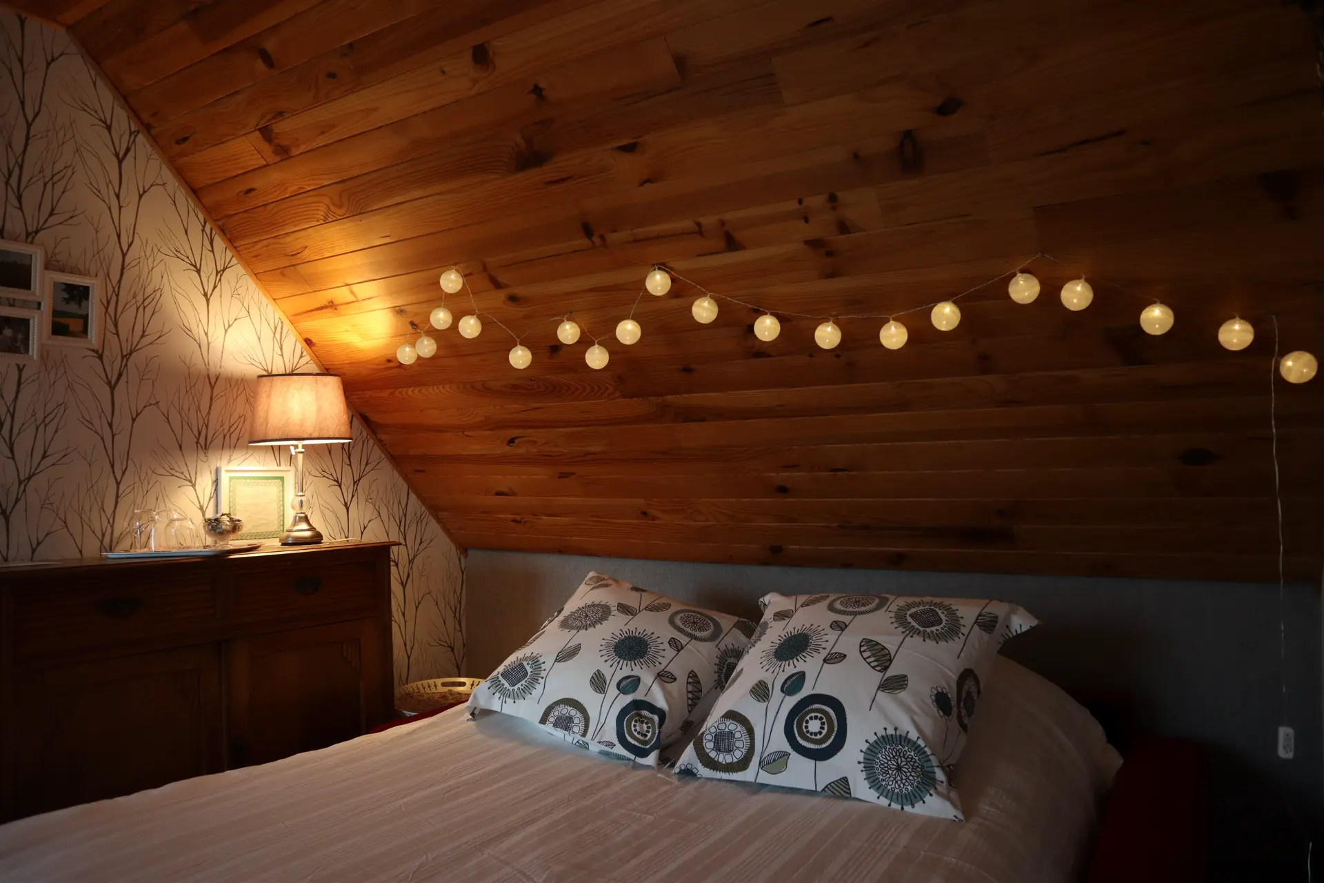 Détail du canapé convertible