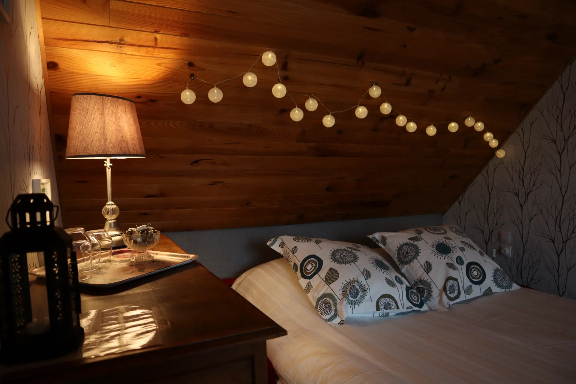 Détail du canapé convertible