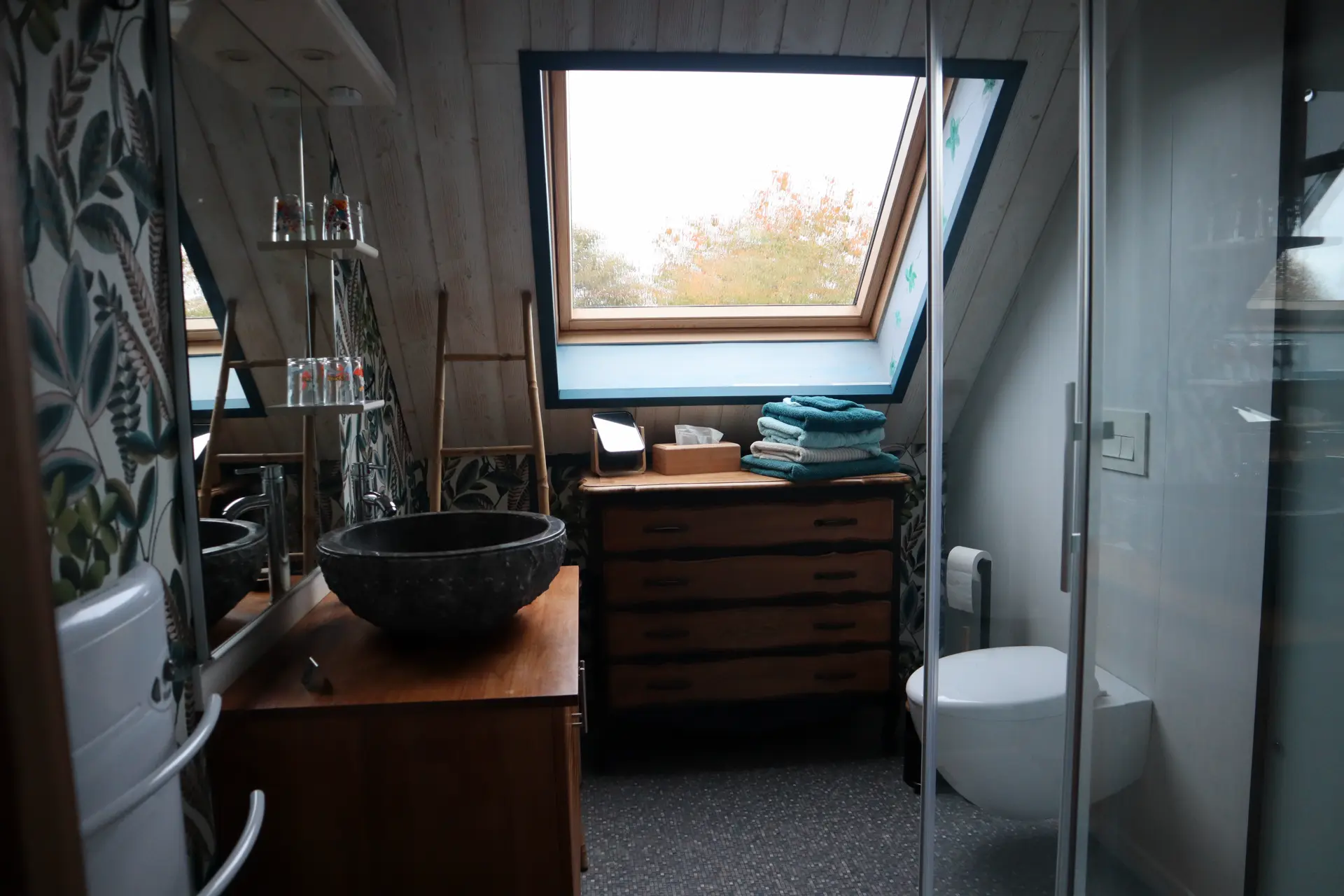 Salle de bain de la chambre Fleur de Houblon