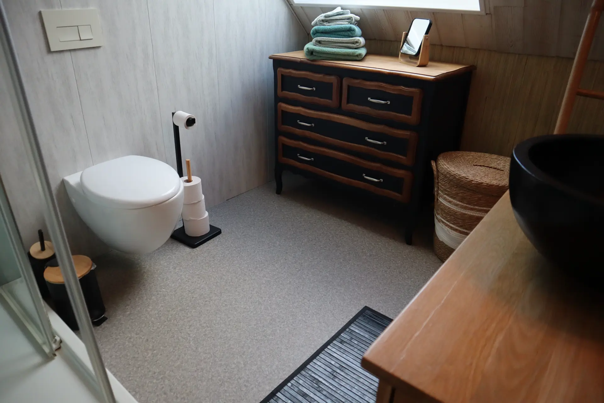 Salle de bain de la chambre Fleur de Lin