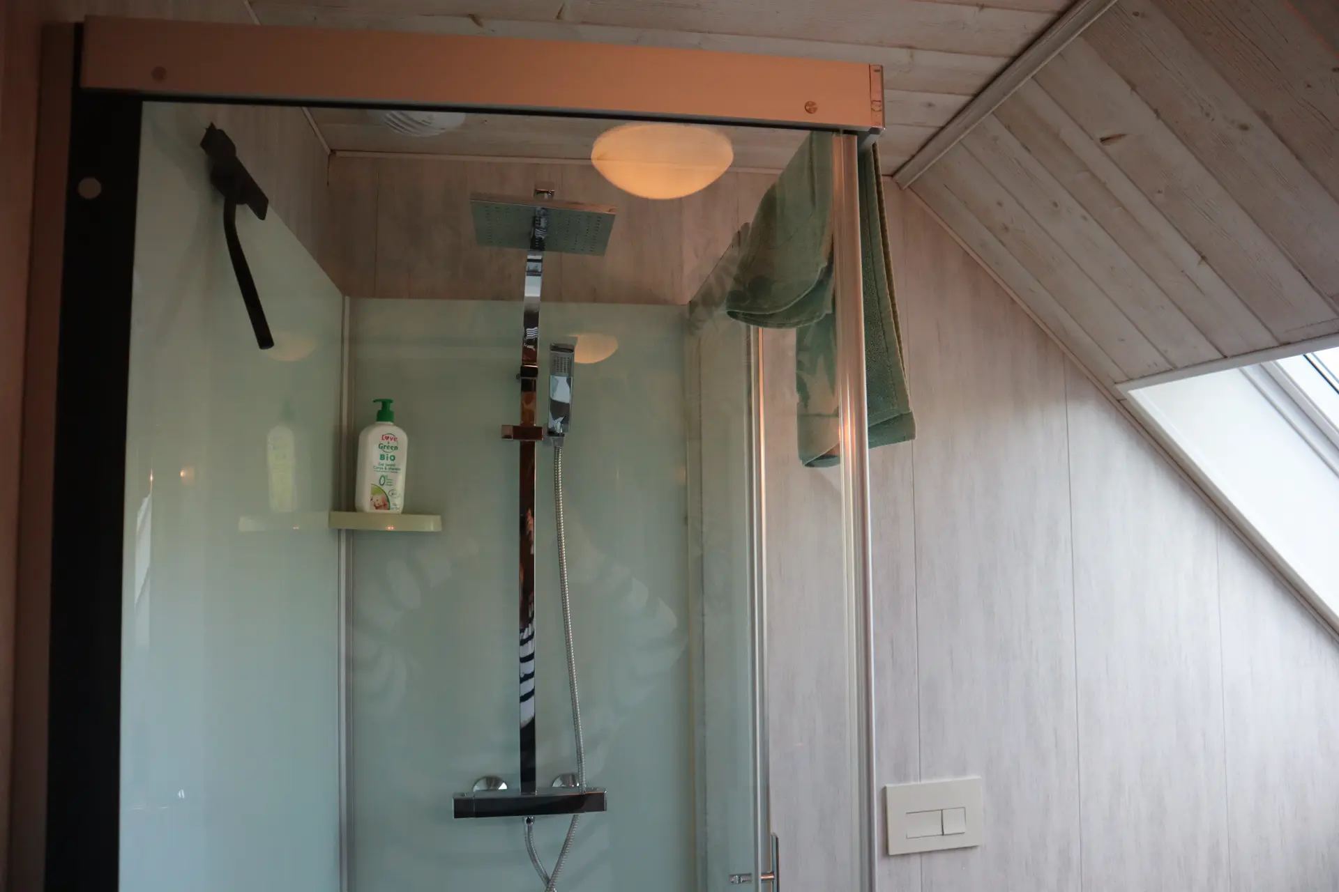 Douche de la salle de bain